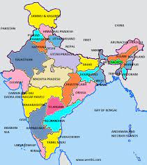 Indian map, Indian states map, population of India by religion, union  territories, facts about India
