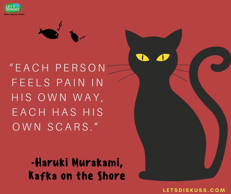 Heart wrenching and soulful quotes by Haruki Murakami from Kafka on the Shore