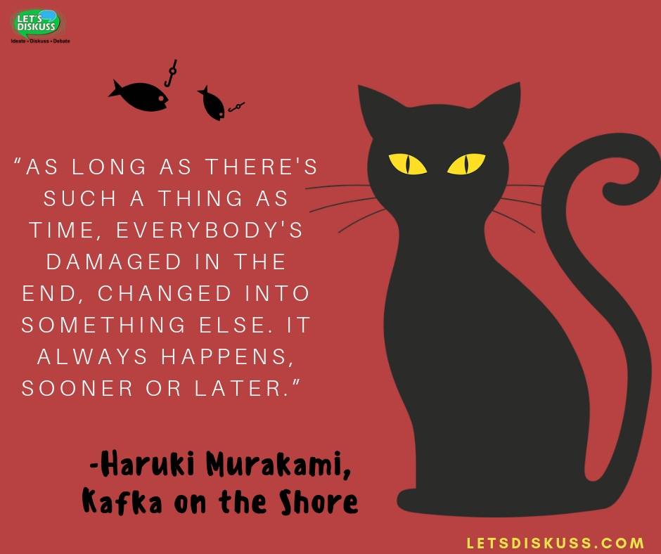Heart wrenching and soulful quotes by Haruki Murakami from Kafka on the Shore