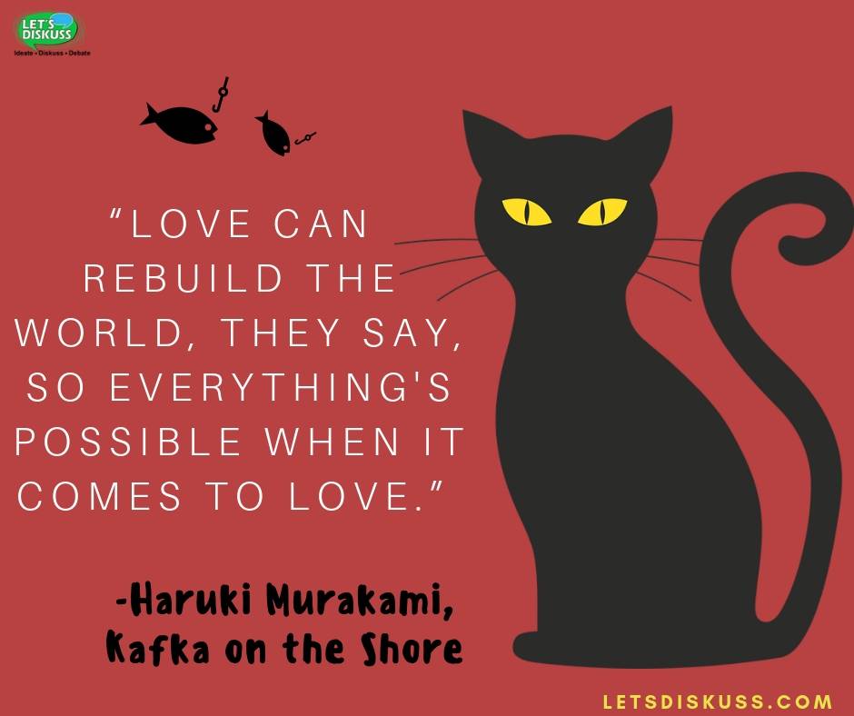Heart wrenching and soulful quotes by Haruki Murakami from Kafka on the Shore