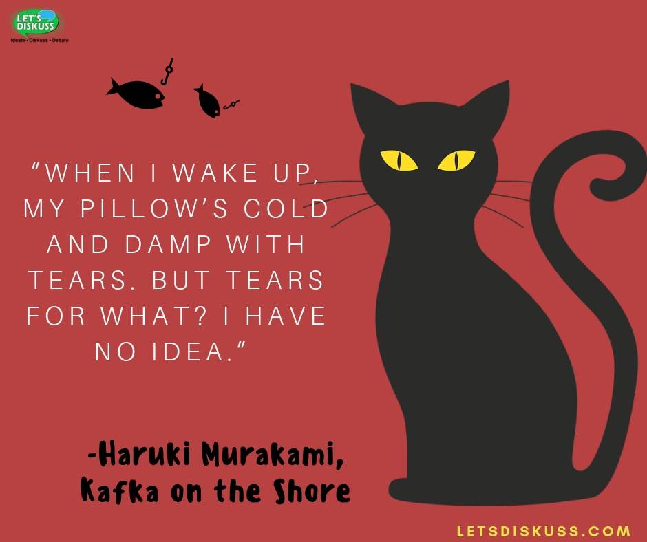 Heart wrenching and soulful quotes by Haruki Murakami from Kafka on the Shore