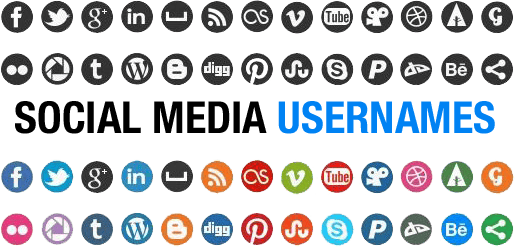 The Art of Choosing a Username on Social Media