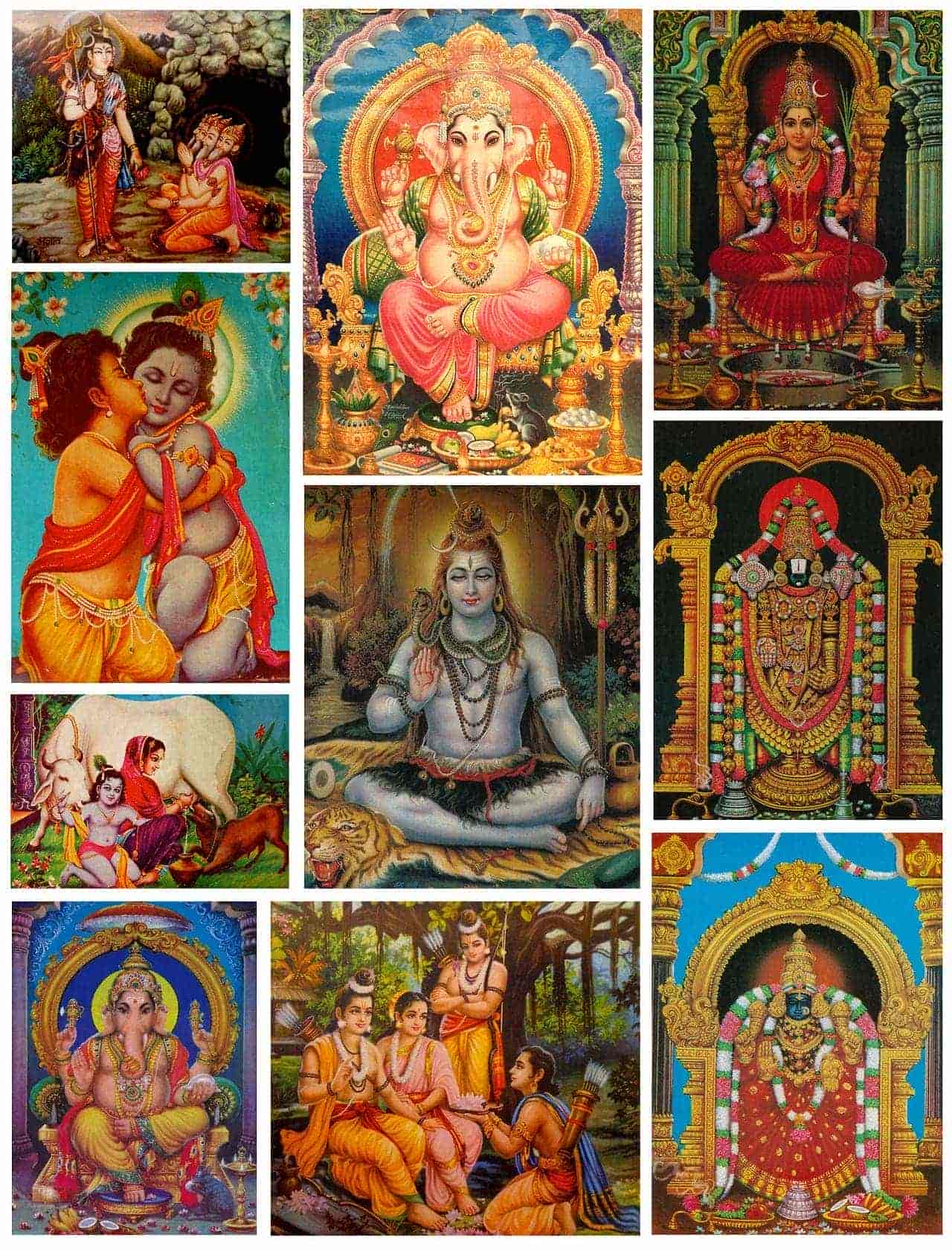 Hindu Multiples God