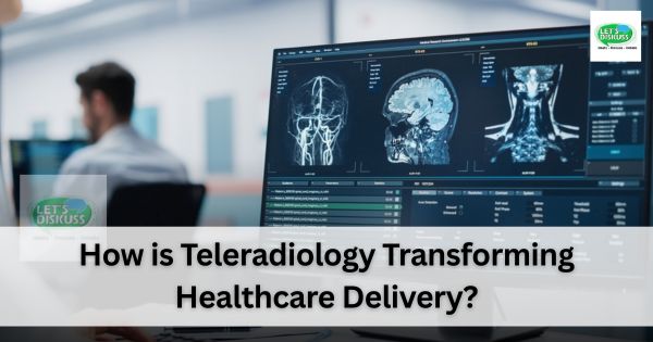 Radiologist analyzing digital medical scans on a computer screen, symbolizing remote diagnostics and teleradiology in modern healthcare.