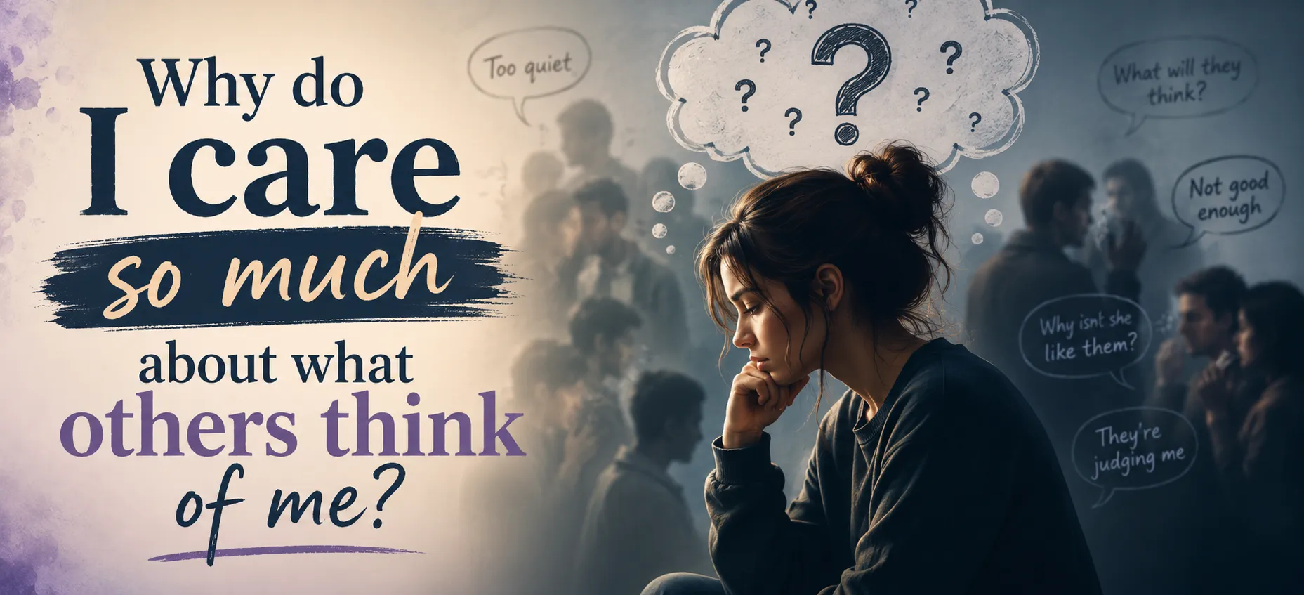 Why do I care so much about what others think of me?