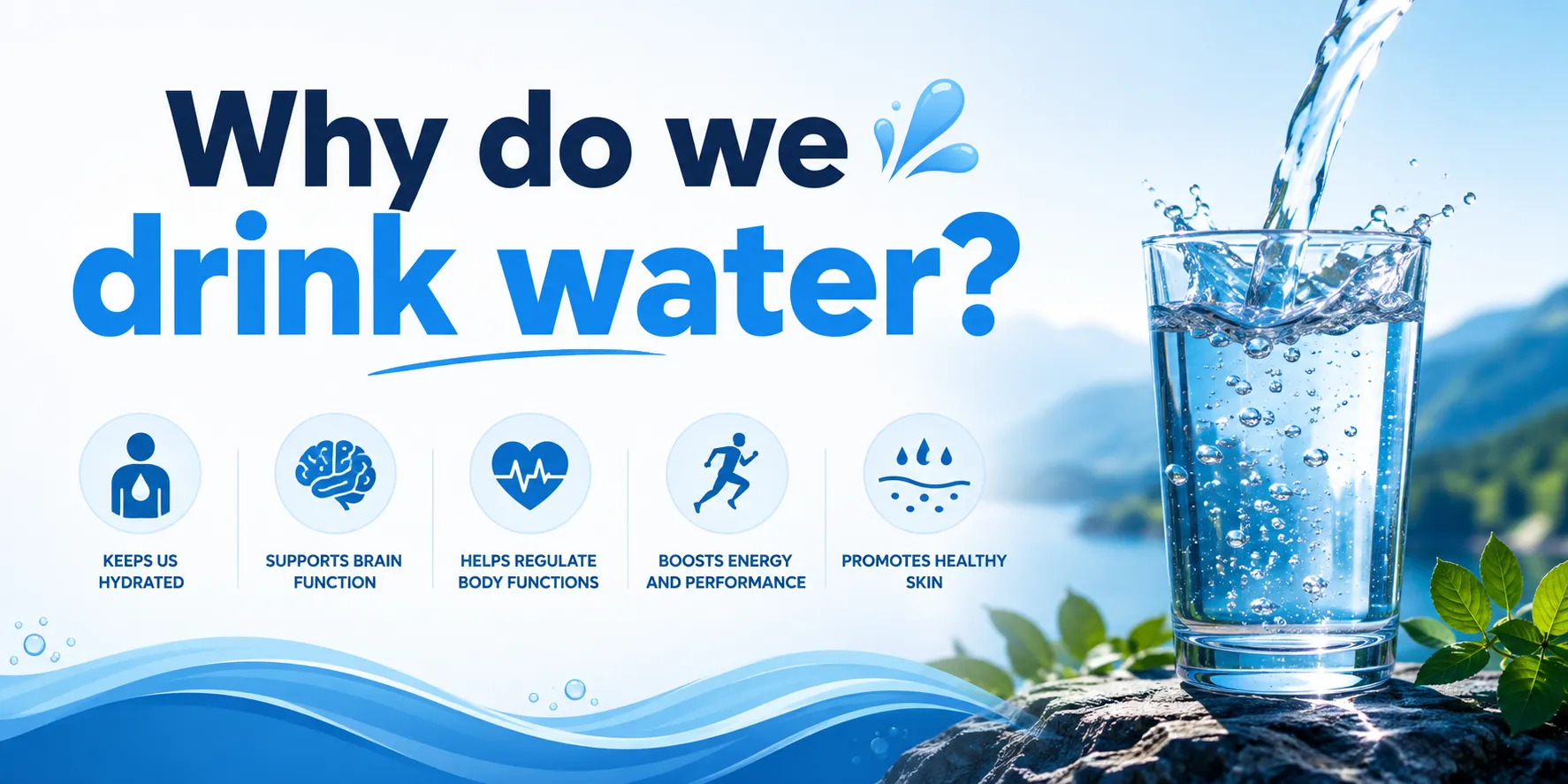 Why do we drink water?
