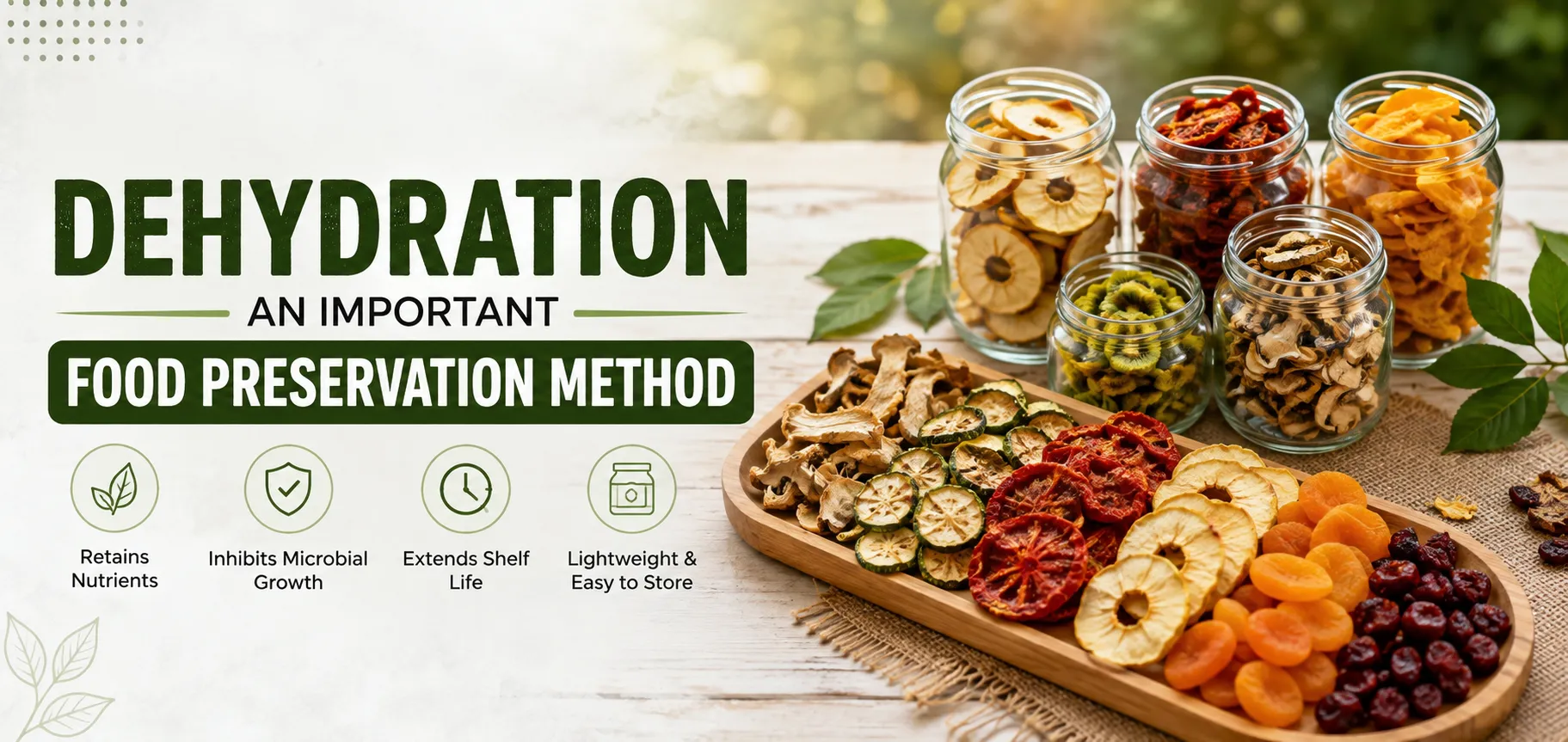 dehydration an important food preservation method