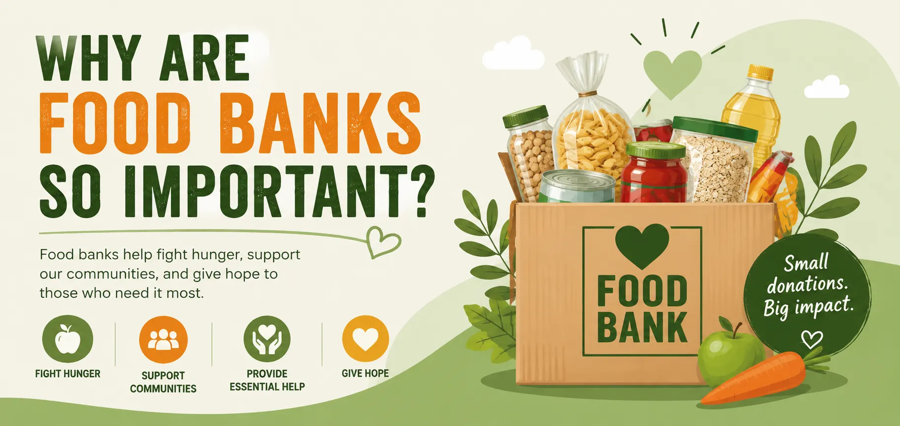Why are food banks so important?