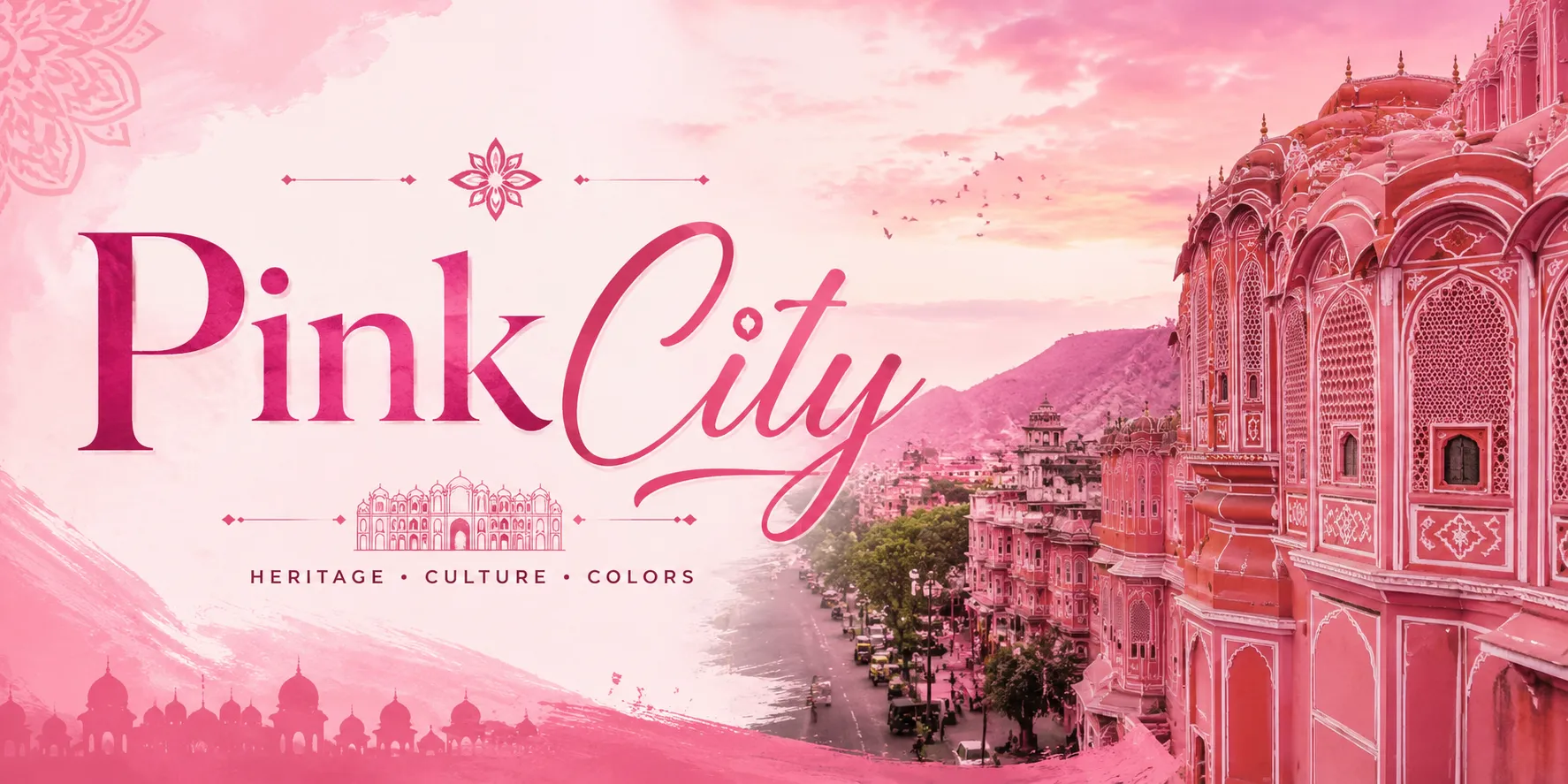 Jaipur is called Pink City