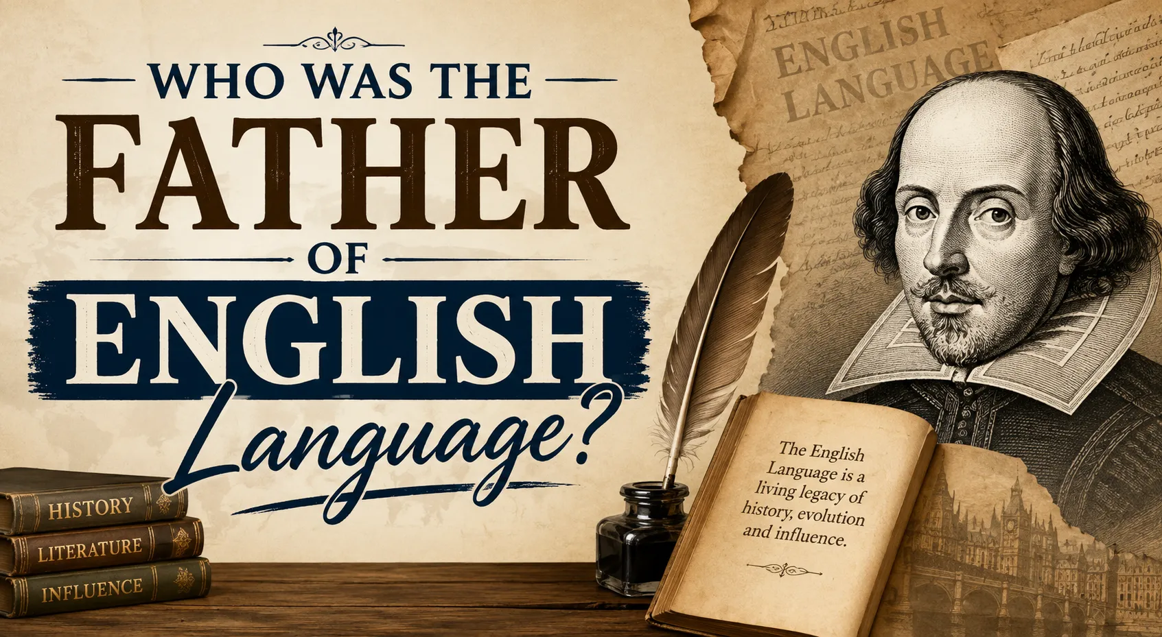 who was the father of English Language?