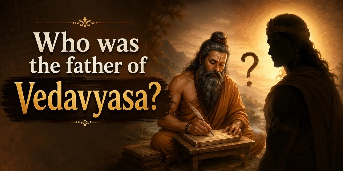 Who was the father of Vedavyasa?