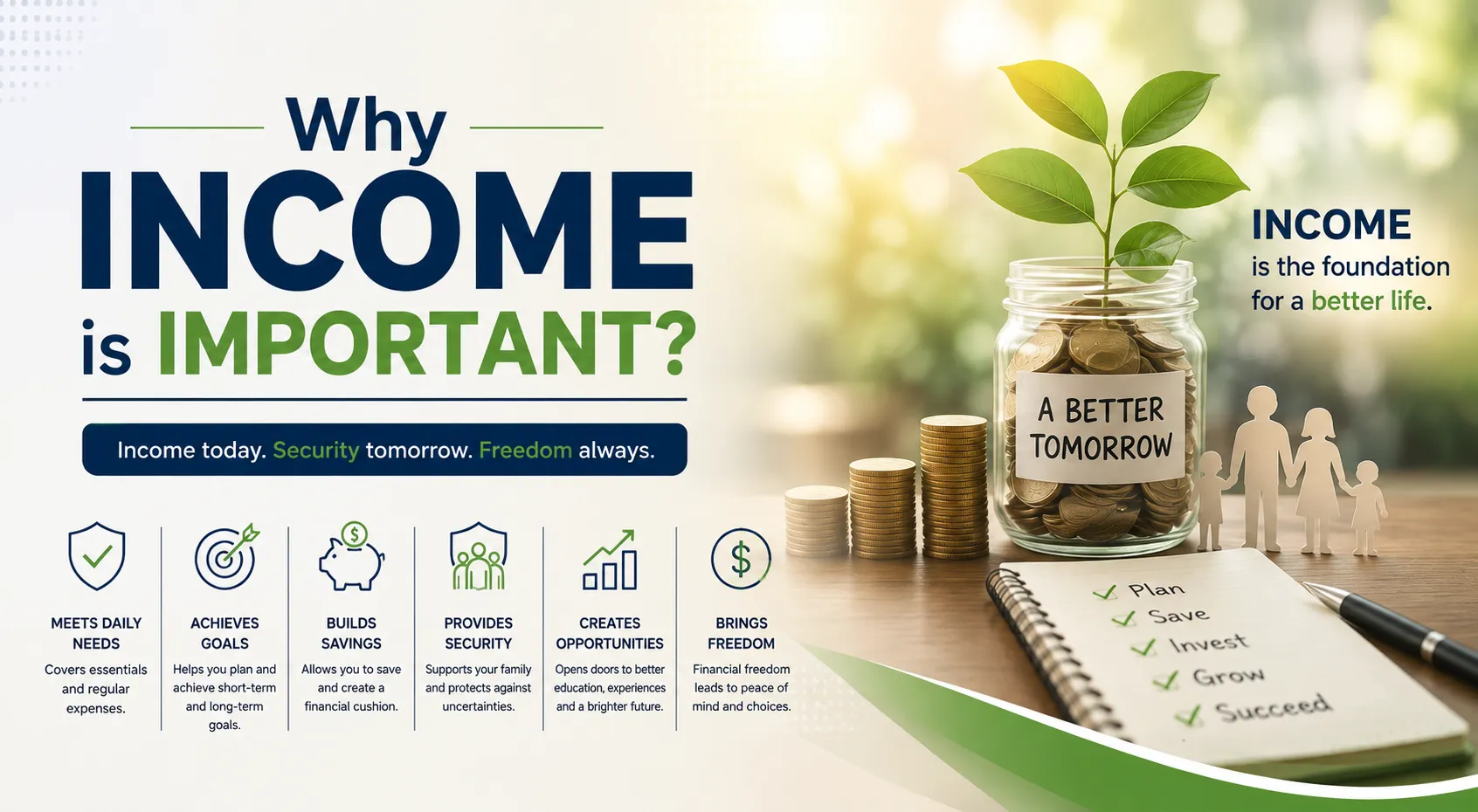 Why income is important?