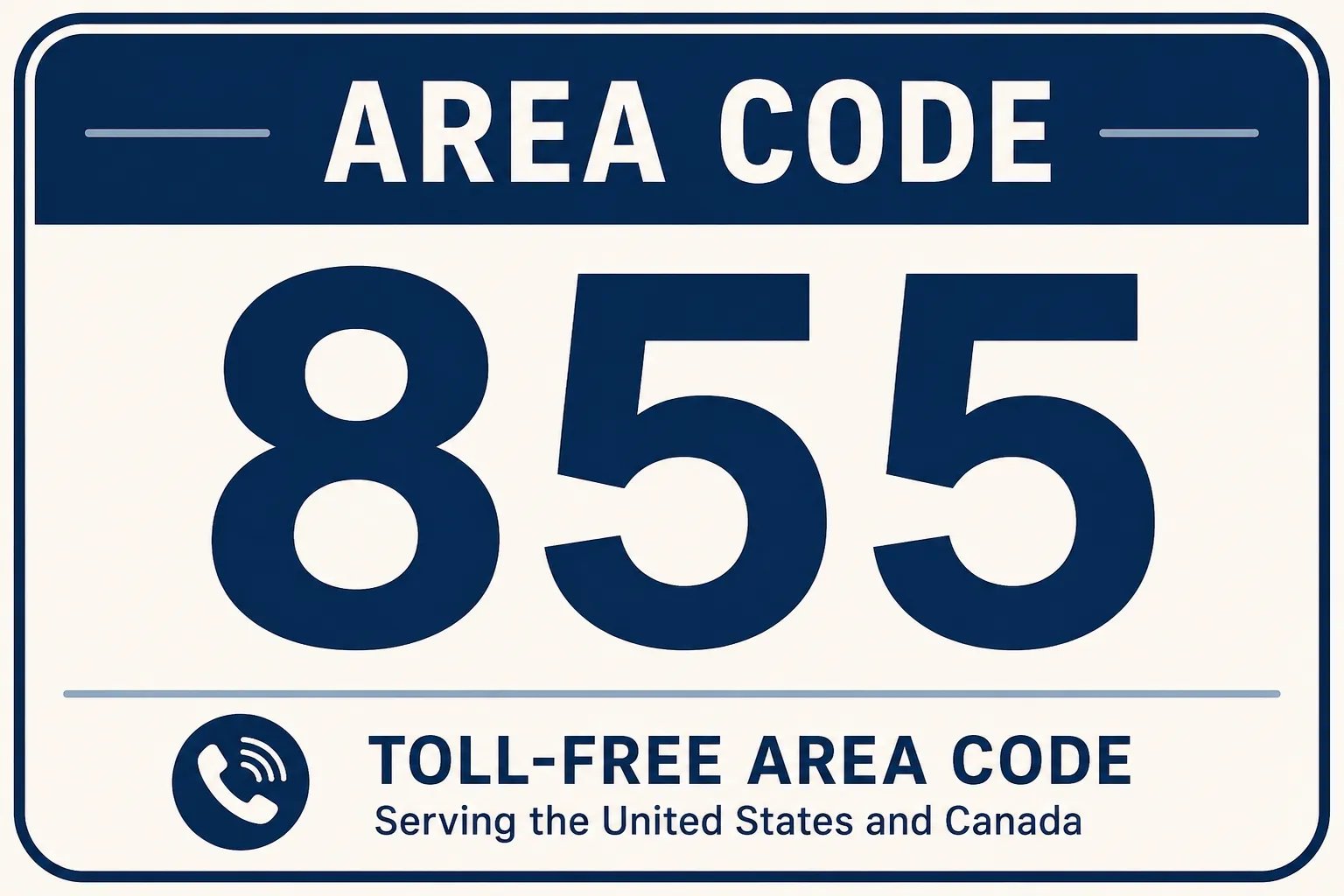 Area Code 855