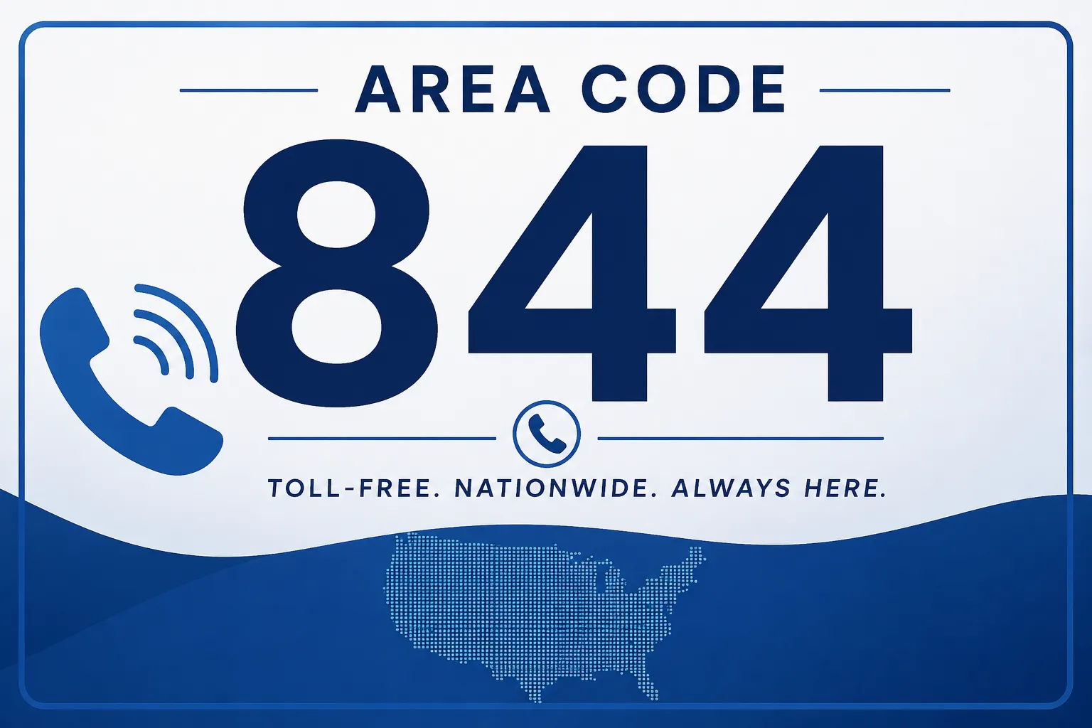 Area Code 844