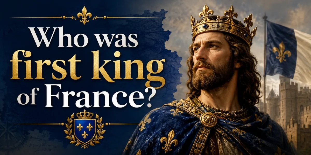 Who was first king of France?