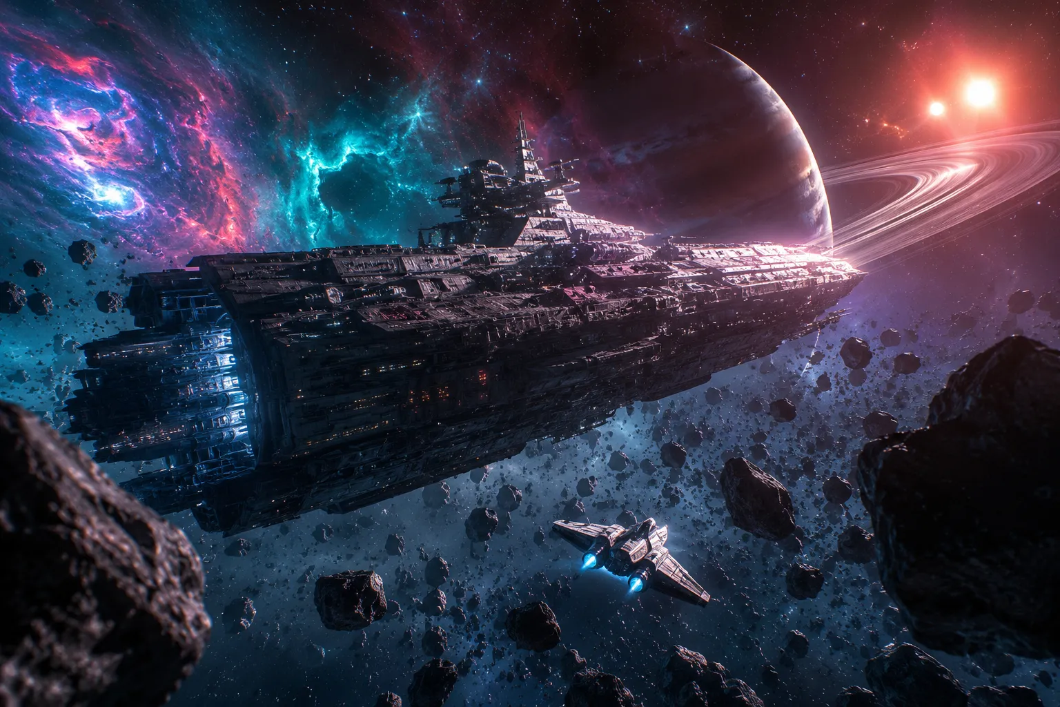 Sci-Fi Space Art