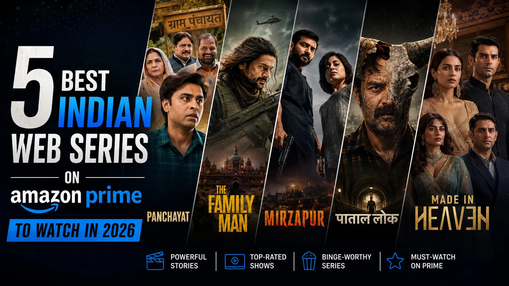 5 Best Indian Web Series on Amazon Prime