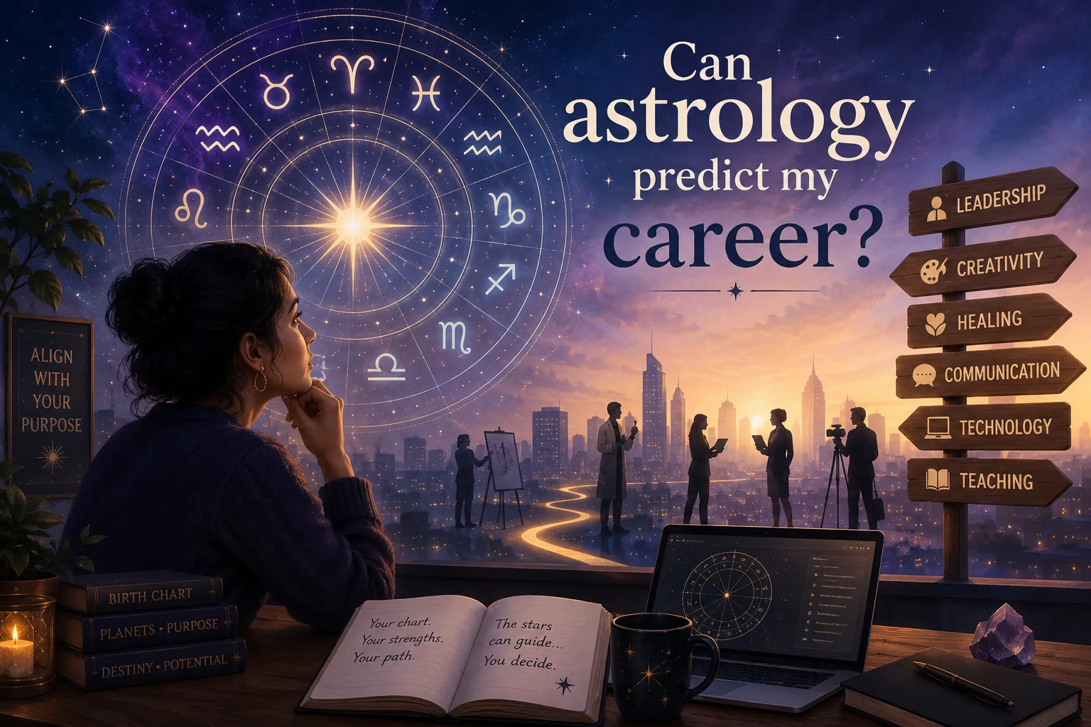 Atrology predicts carrer