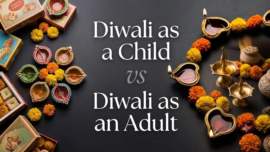 Diwali as a Kid vs Diwali as an Adult: What Really Changes?