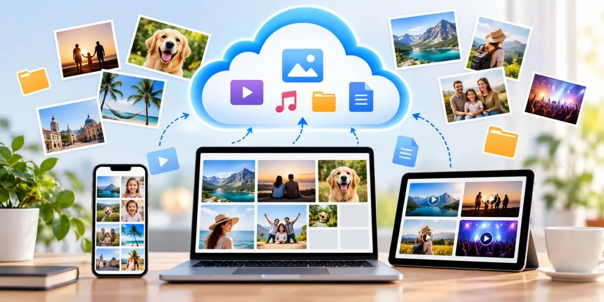 Organize Photos and Media in the Cloud